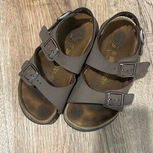 Toddler Birkenstocks -brown Leather